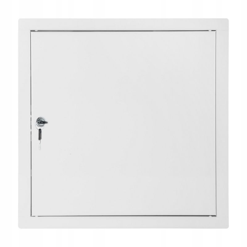 Drzwiczki FEINZ Rewizyjne Metalowe Białe Zamek 30X30 1 szt.