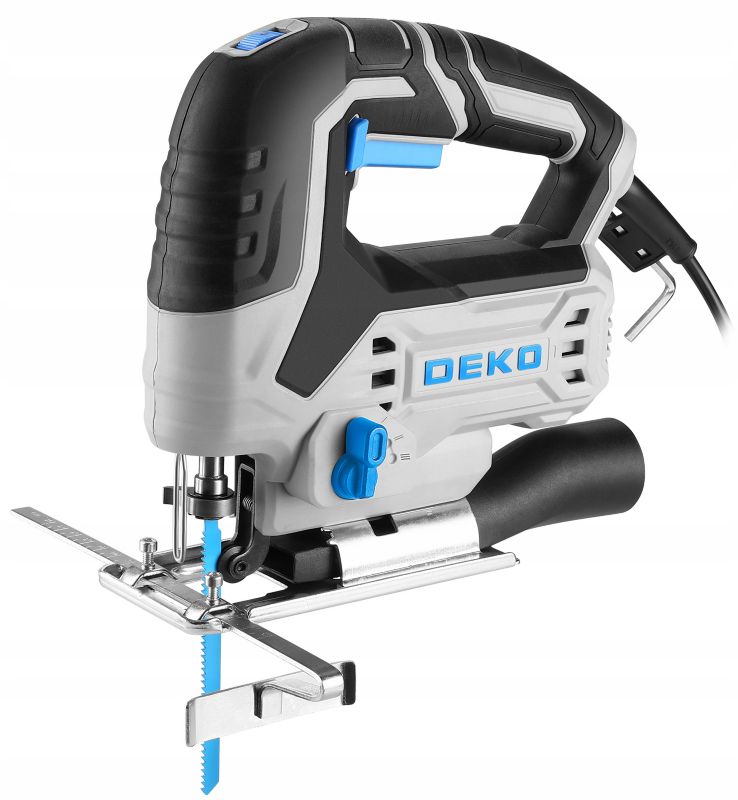 Wyrzynarka DEKO 550W regulacja prędkości i oscylacji oświetlenie LED 1 kpl.