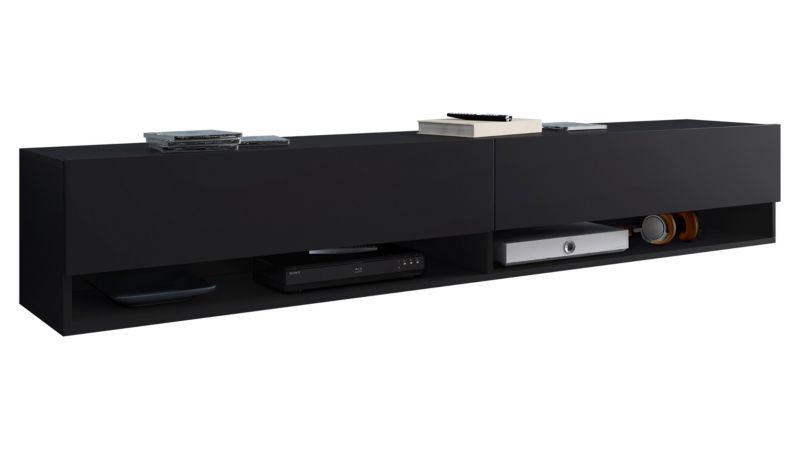 Szafka RTV MIRJAN 24 A180 czarny grafit 1 szt.