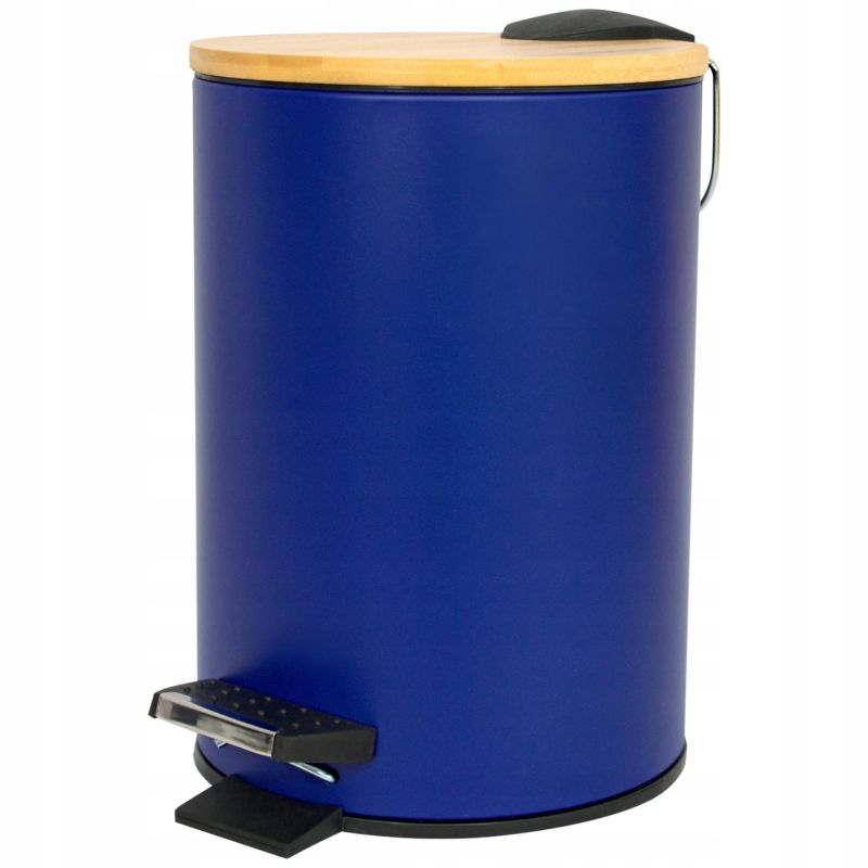Kosz na śmieci Sepio 3l wolne opadanie niebieski 1 szt.