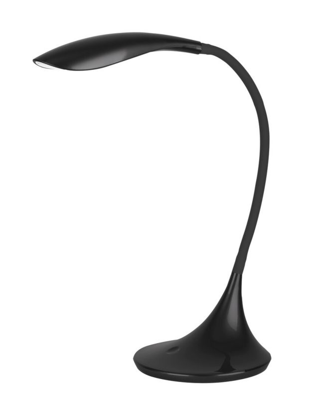 Lampa biurkowa Rabalux Dominic czarna LED 5.3W 3000K 520lm IP20 wym: 52 x 32 x 32 cm tworzywo sztuczne - 1 szt.