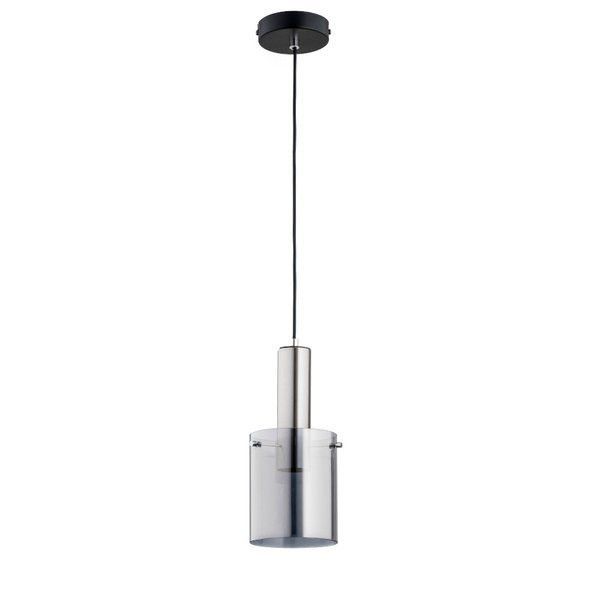 Lampa wisząca Alfa Celia 8313 czarna-chromowana minimalistyczna 1xE27 x 15W 1 szt.
