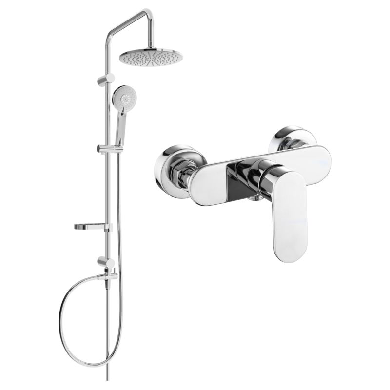 Zestaw prysznicowy Mexen Milo chrom 71340240-00 1 szt.