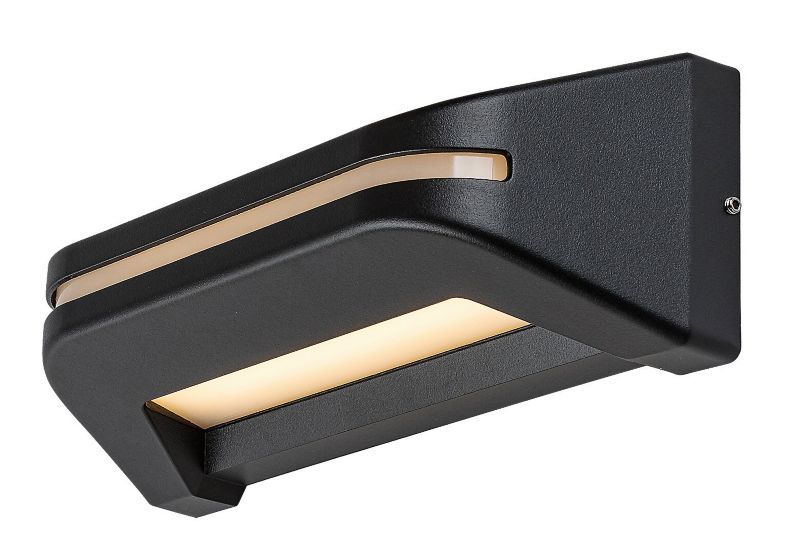 Kinkiet ścienny zewnętrzny Rabalux Kobarid czarno-biały LED 20W 4000K 800lm IP54 wym: 8,5 x 25 x 9,5 cm aluminium - 1 szt.