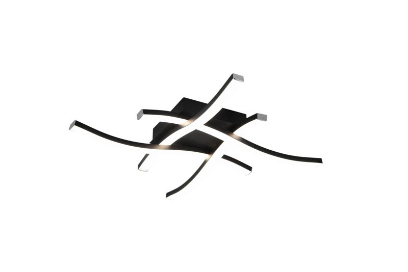 Lampa sufitowa wisząca RL Route 1795 czarno-biała nowoczesna wbudowany LED 5W 1 szt.