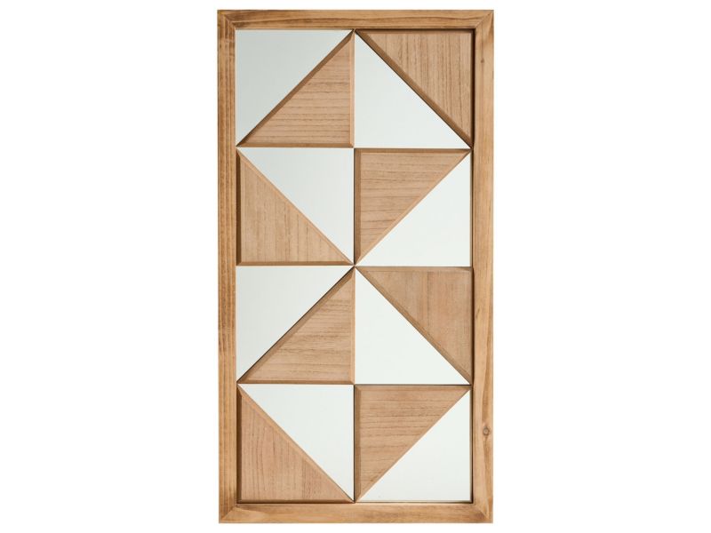 Dekoracja ścienna Hiesville Drewno jodłowe 75 cm Jasnobrązowy 1 szt.