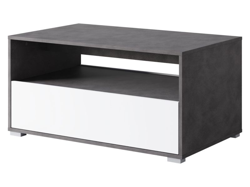 Stolik MIRJAN 24 Nairobi II S02 matera/biały 1 szt.