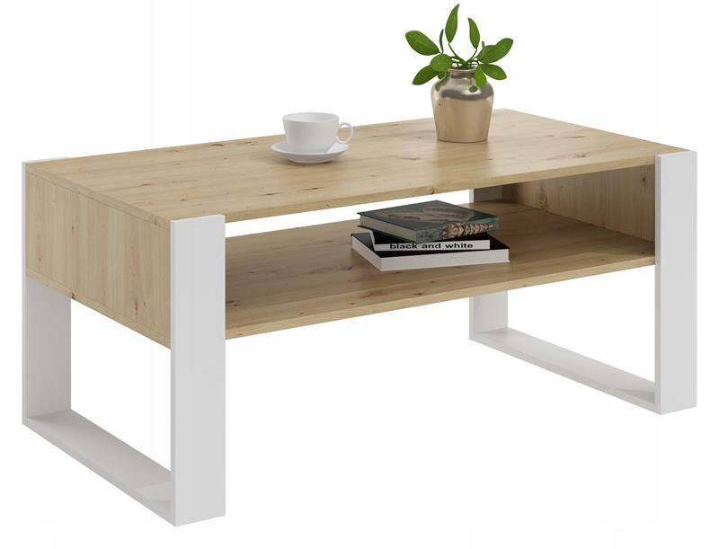 Ława Matkam stolik KAJA 100 cm Per artisan-biały 1 szt.