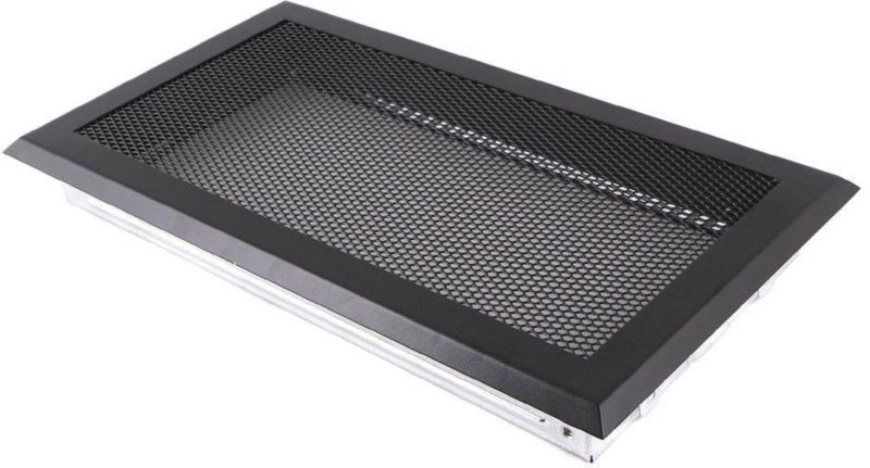 Kratka Parkanex 16 x 32 cm czarny mat