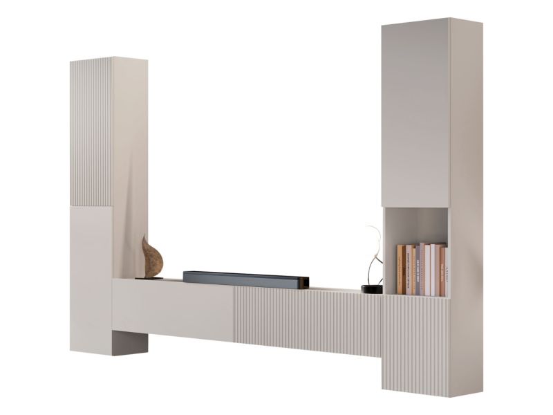 Meblościanka MIRJAN 24 Capital I kaszmir 1 kpl.