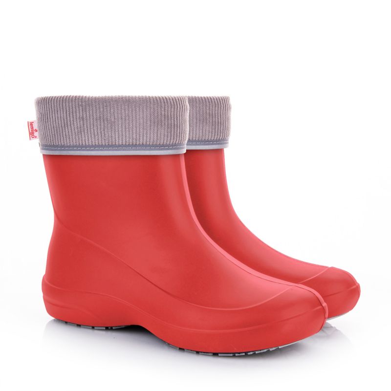 Kalosze damskie Lemigo Olga czerwone 40