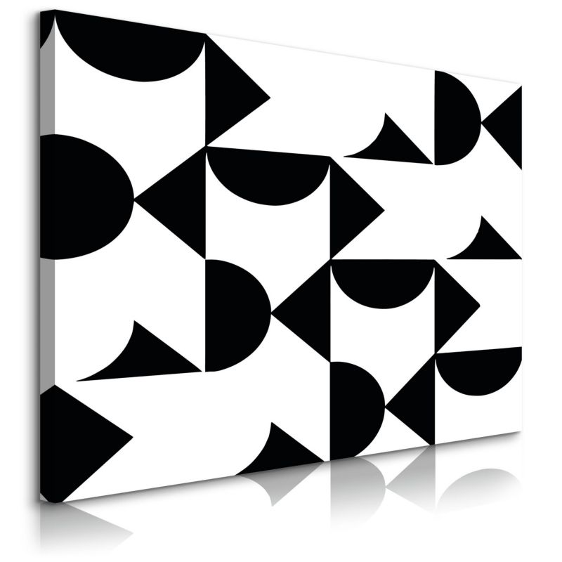 Obraz Muralo Abstrakcyjne Kształty Geometryczne Ornamenty 90x60 cm 1 szt.