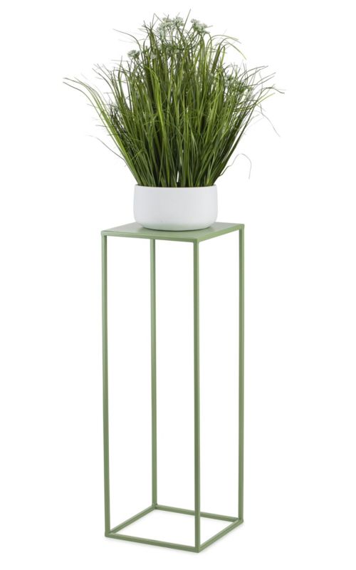 Kwietnik stojący Spring HowHomely Metalowy Zielony 24x70 cm 1 szt.