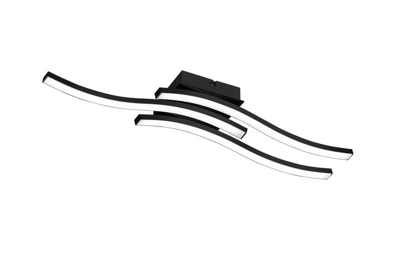 Lampa sufitowa wisząca RL Route 1281 czarno-biała nowoczesna wbudowany LED 5W 1 szt.