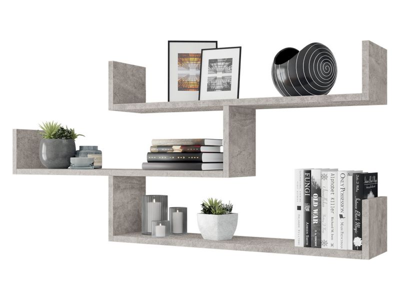 Półka MIRJAN 24 Trio 003 beton 1 szt.