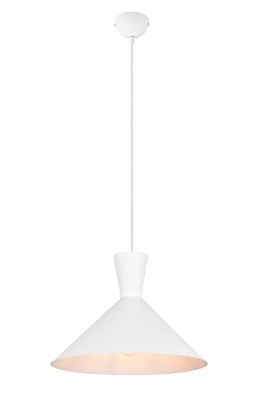 Lampa wisząca RL Enzo biała wym: 150 x 35 x 35 cm 1xE27 x 1 szt.