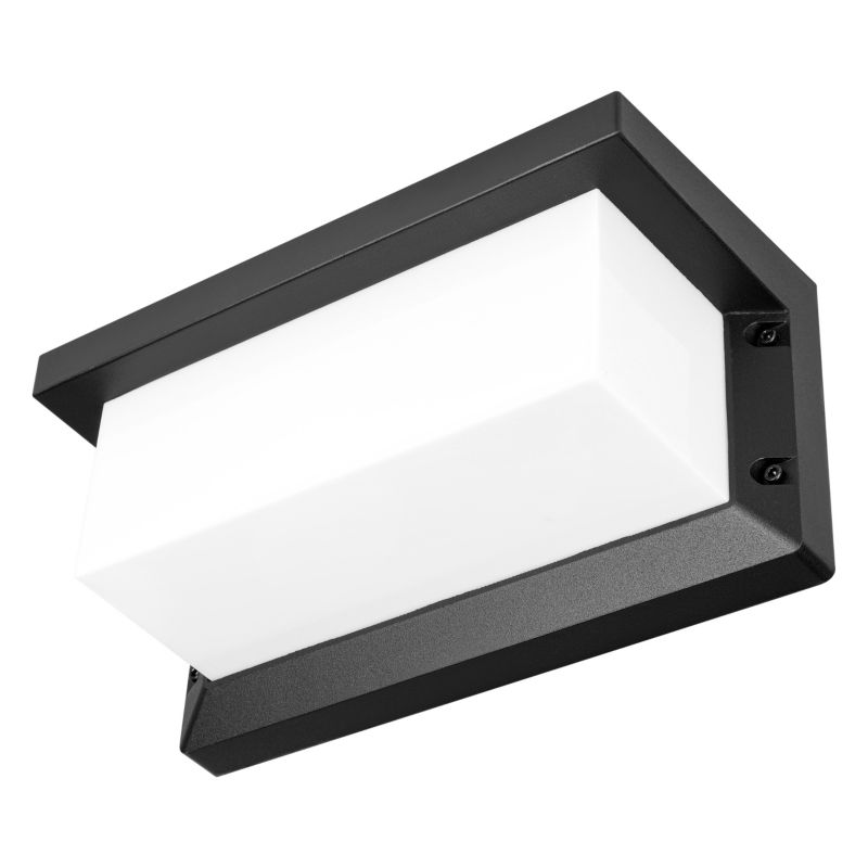 Lampa zewnętrzna E27 LED MasterLED Lagos IP54 kinkiet oprawa architektoniczna czarna 1 szt.