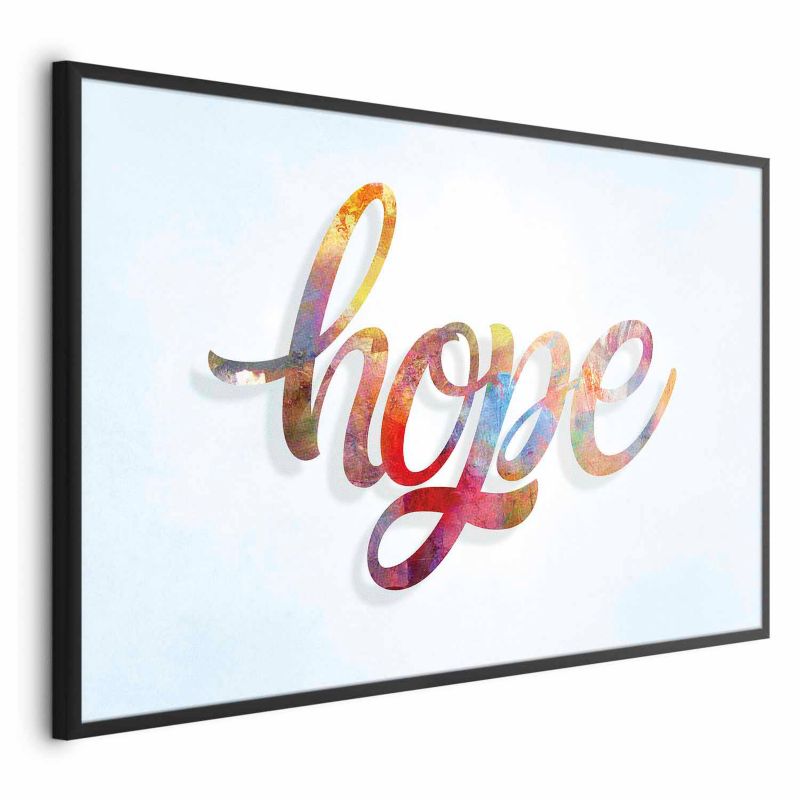 Plakat Artgeist Hope 42x29,7 cm z ramą czarną 1 szt