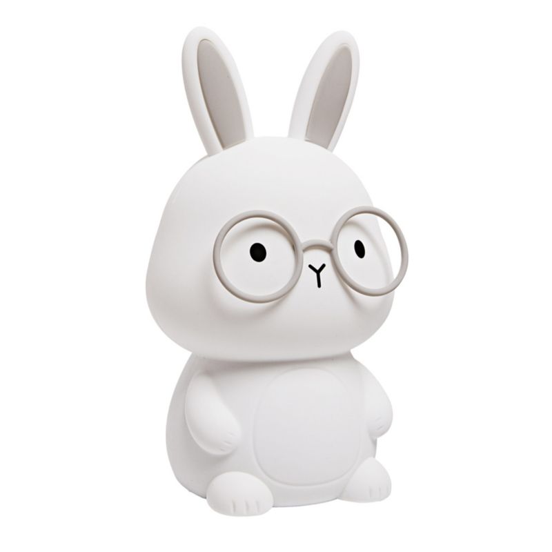 Lampka Sanico Goldlux FLORKA LED 3000K RGB silikonowa z akumulatorem przewód USB C biała szara - 1 szt.