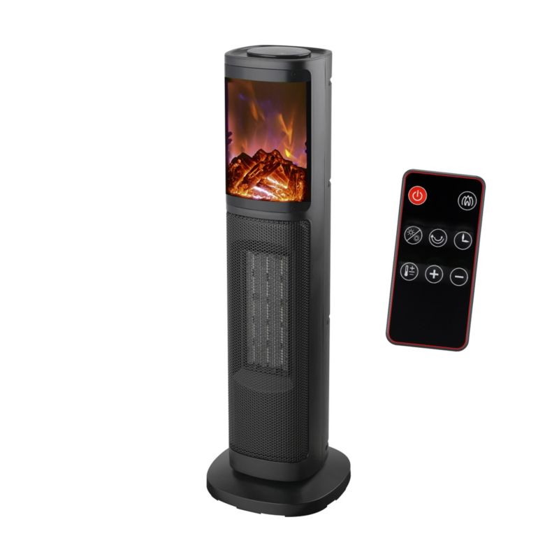 Grzejnik elektryczny dmuchawy Sannover Lizeo 2000 W czarny 1 szt.