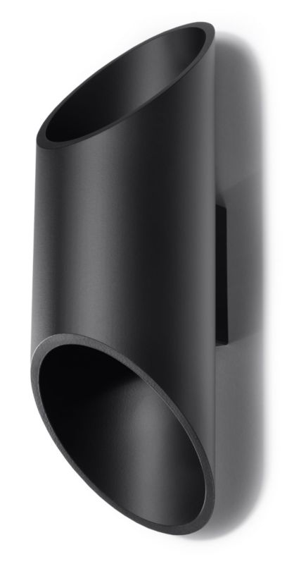 Kinkiet ścienny Sollux Lighting Penne czarny 1 x G9 x 40W IP20 wym: 30 x 12 x 12 cm - 1 szt.