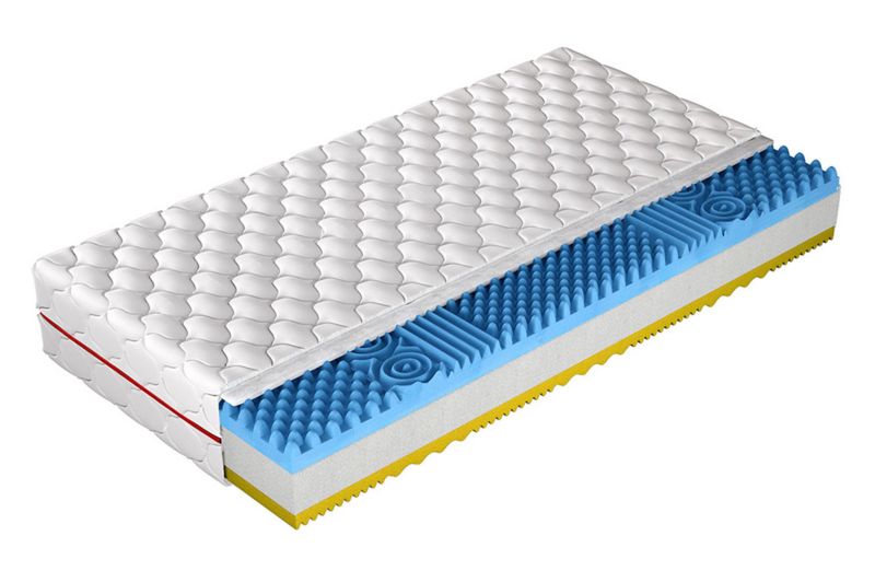 Dwustronny materac piankowy MIRJAN 24 Profi 14 cm 80x200 zrolowany 1 szt.