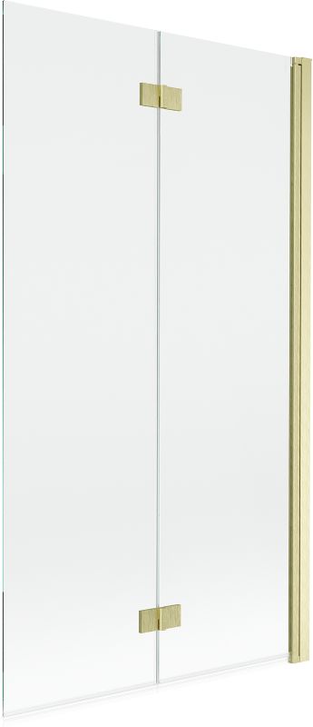 Parawan nawannowy Mexen Mist złoty szczotkowany 100x150 cm 2-skrzydłowy 1 szt