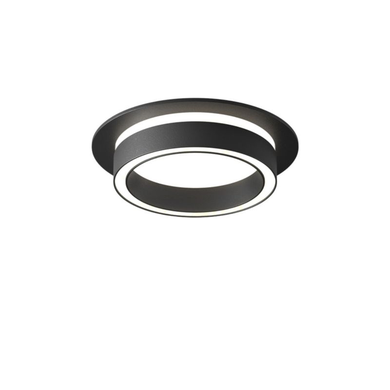 Oprawa sufitowa wpuszczana Maytoni Orlo czarna 1 x GX53 x 15W IP20 wym: 4,15 x 10,5 x 10,5 cm okrągła - 1 szt.