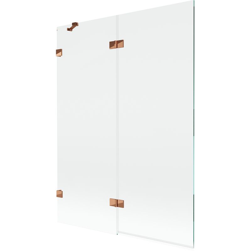 Parawan nawannowy Mexen Lunar różowe złoto 130 x 150 cm 2-skrzydłowy 1 szt