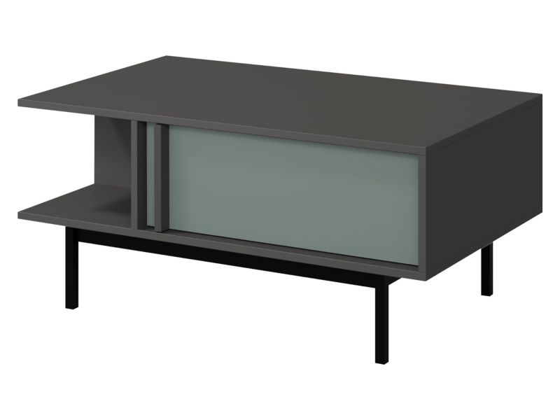 Stolik kawowy MIRJAN 24 Alsy 12 antracyt + aloes 1 szt.