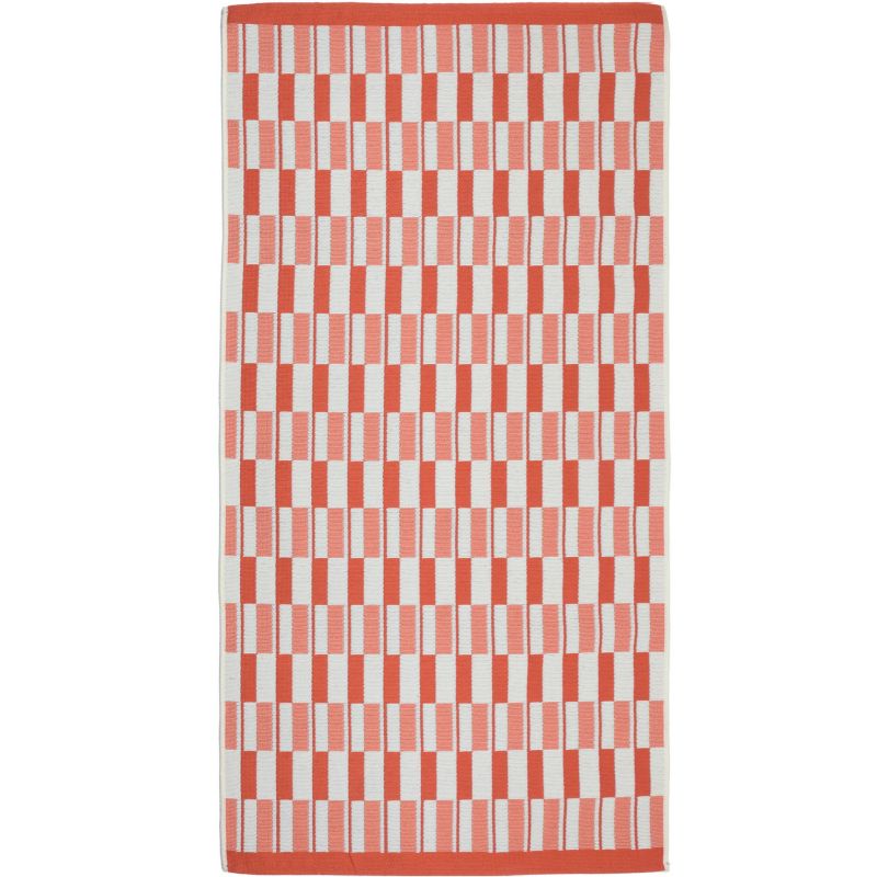 Dywan 120x170 cm INEZ e-floor zewnętrzny wewnętrzny modern pomarańczowy 1 szt