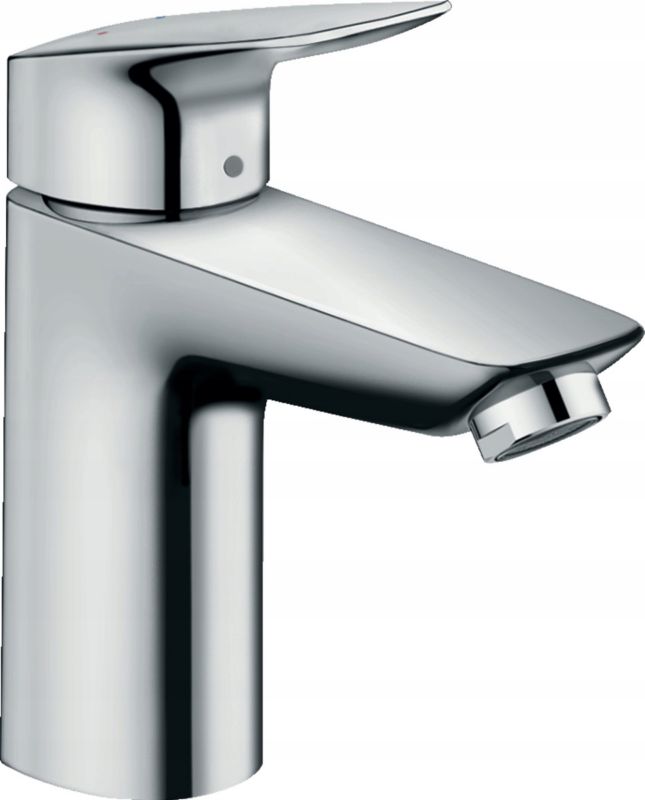 Bateria umywalkowa Hansgrohe LOGIS 100 z zaworem opływowym Push-Open chrom 1 szt.