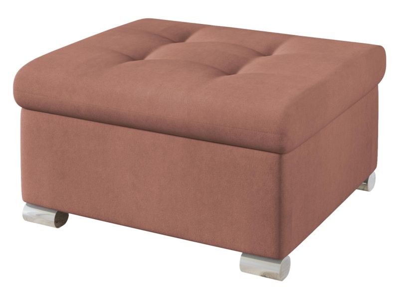 Pufa MIRJAN 24 Niko Mała indyjski róż aksamit 1 szt.