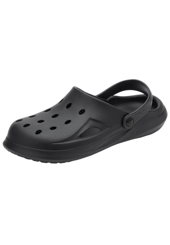 Klapki męskie M-201 czarne 44