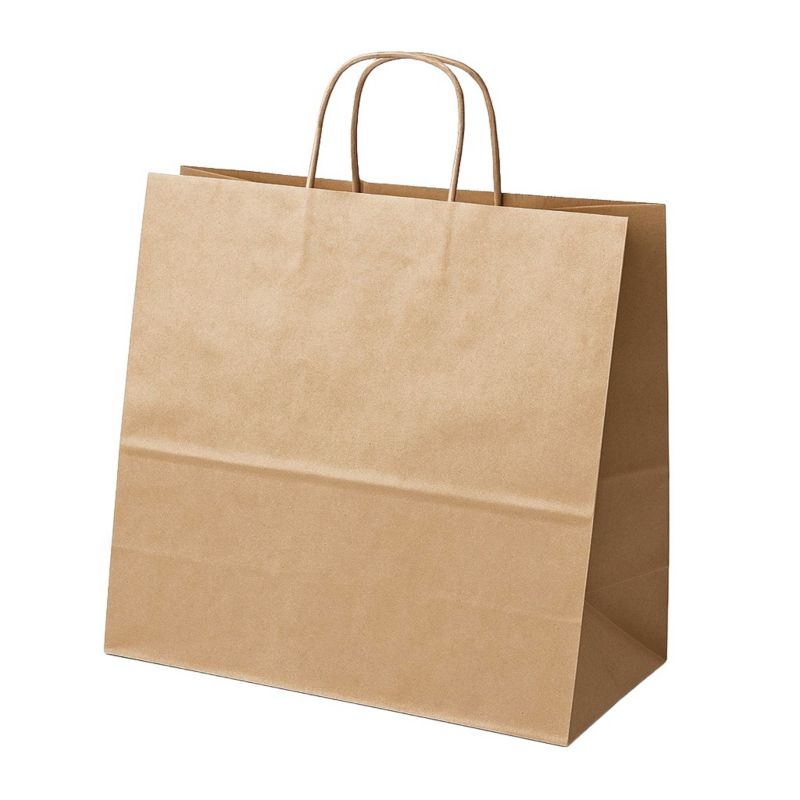 Pakiet - Torba Neopak 400x180x390 BRĄZOWA GŁADKA 10 szt.