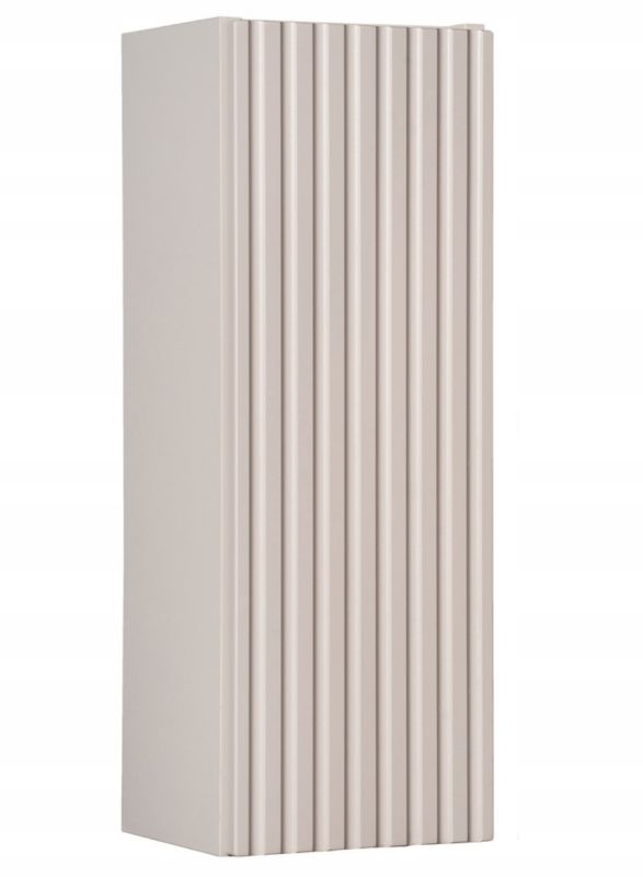 Szafka łazienkowa wisząca 20 cm Mały słupek z ryflowanym frontem Nova Kaszmir Kaszmirowa Furnidea 1 szt.
