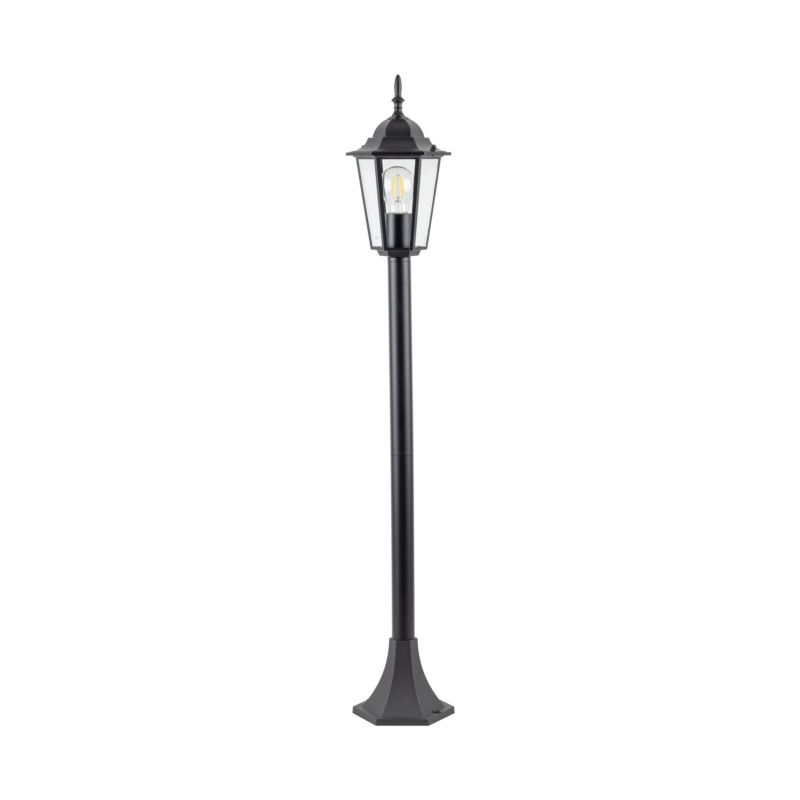 Lampa Stojąca Ogrodowa Tk-Lighting Arraia Black latarnia 1Xe27 - 1szt.
