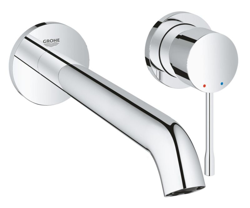 Bateria umywalkowa Grohe Essence New, chrom, podtynkowa, jednouchwytowa, 230 mm, 1 szt.