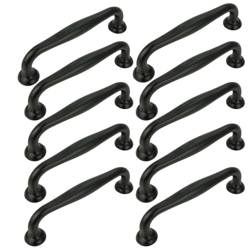 Uchwyt meblowy B&B czarny 96 mm 10 szt