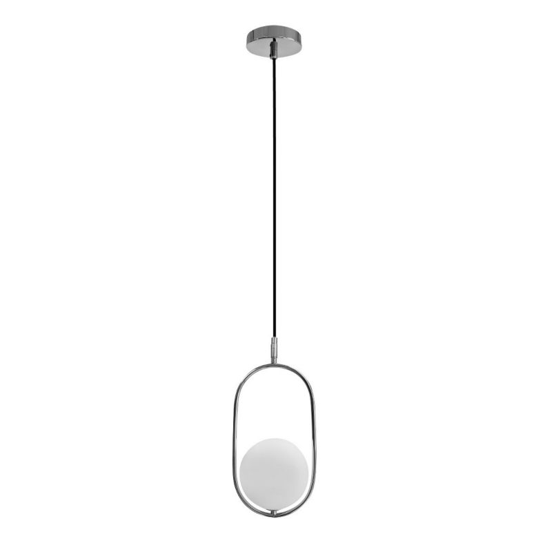 Lampa sufitowa Candellux Cordel chromowana wym: 120 x 18,5 x 15 cm 1xG9 x 28W 1 szt.