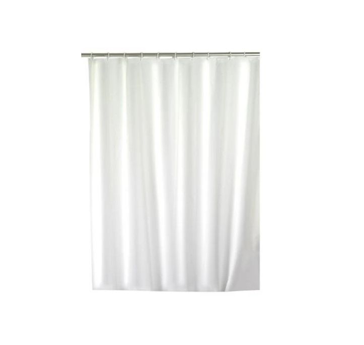 Zasłona prysznicowa Wenko wodoodporna 120x200 cm, biały, 1 szt.