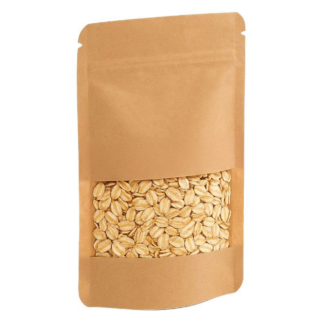 Doypack Neopak JAPAN KRAFT 1000ml Małe Okno - 25 szt.