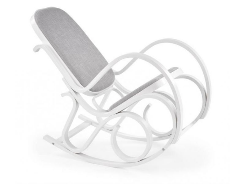 Fotel Halmar bujany MAX BIS PLUS biały 1 szt