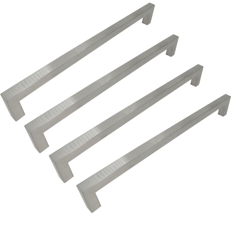 Uchwyt meblowy klasyczny B&B 256 mm srebrny 4 szt