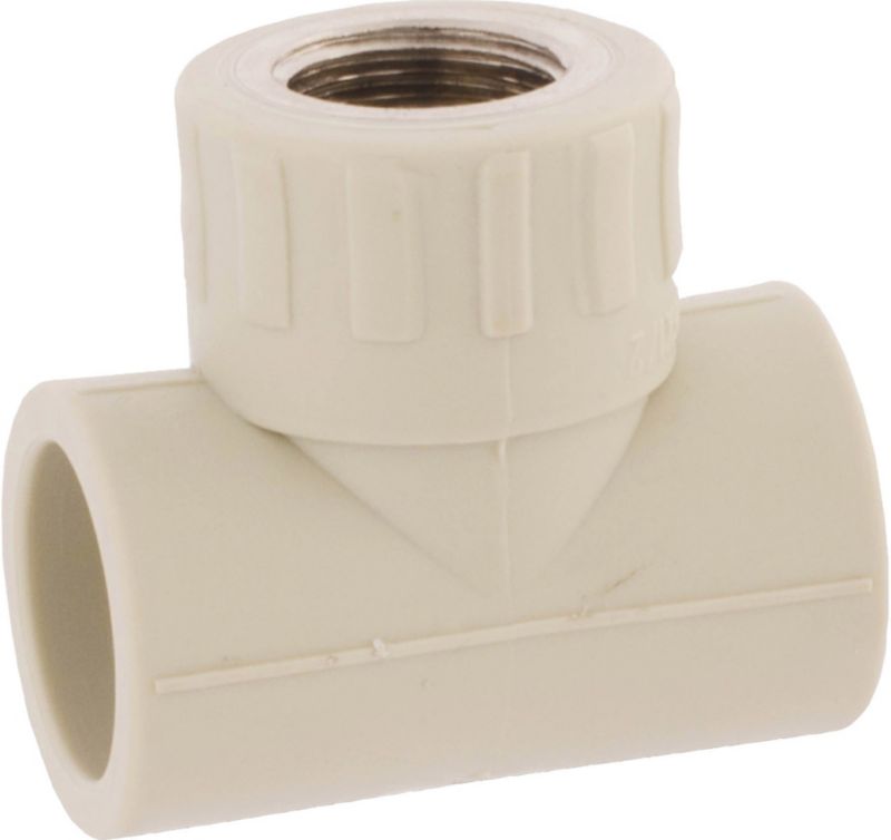 Trójnik PPR / PP-R Idmar gwint wewnętrzny 25 mm x 3/4"