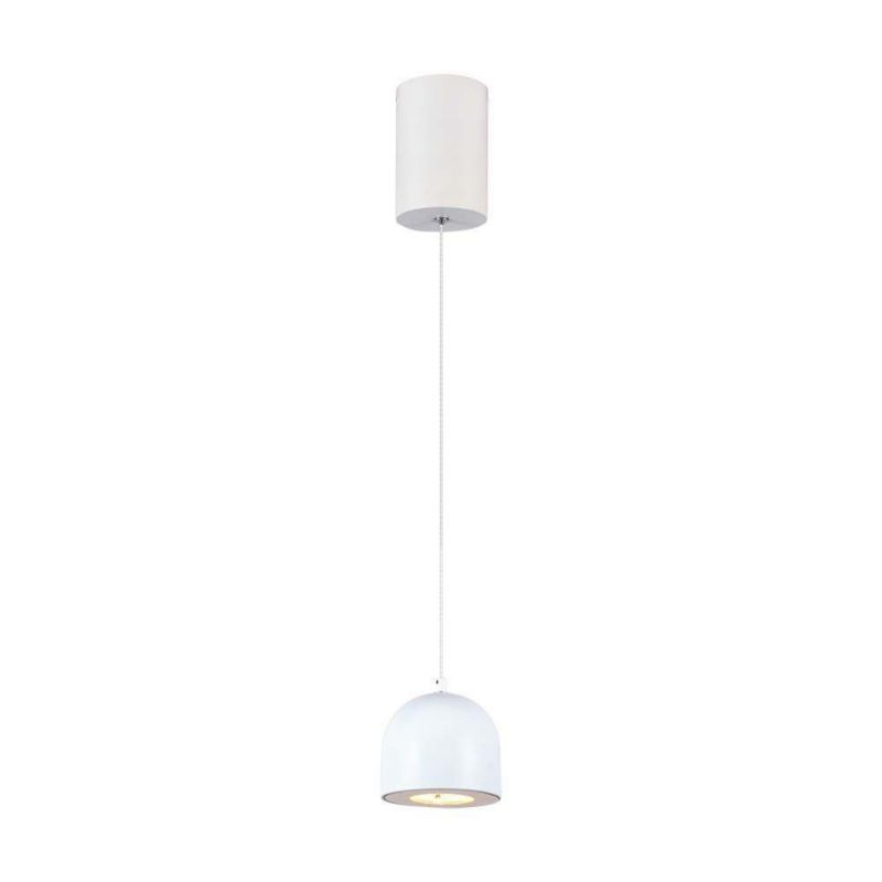 Lampa wisząca V-TAC Vt-7795 biała wym: 160 x 160 x 10 cm wbudowany LED 8.5W 1 szt.