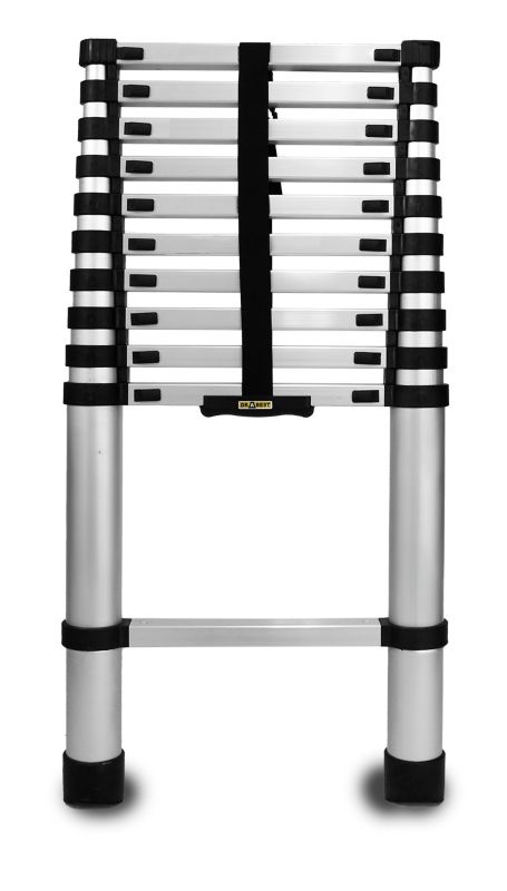 Drabina teleskopowa aluminium 11 stopni DRABEST wysokość 3,2 m 1 szt.