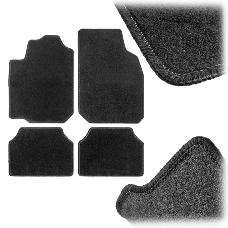 Dywaniki Do Samochodu KADAX Czarne 4szt