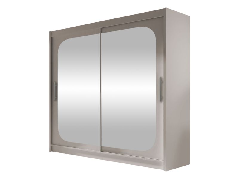 Szafa MIRJAN 24 z drzwiami przesuwnymi London VIII kaszmir/lustro 1 szt.