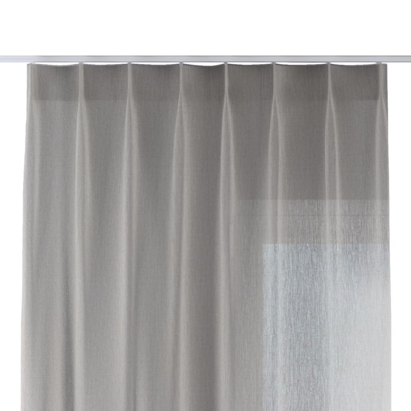 Zasłona na haczykach flex pojedynczych 130 x 245 cm Dekoria jasno beżowy 1 szt.